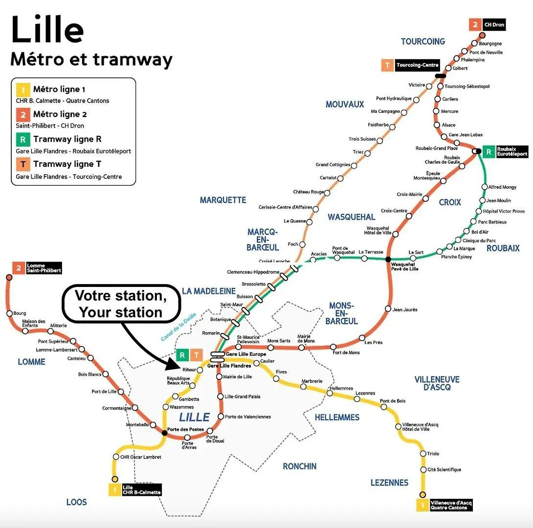 Old Lille Apartment With Cachet Parking 0*,